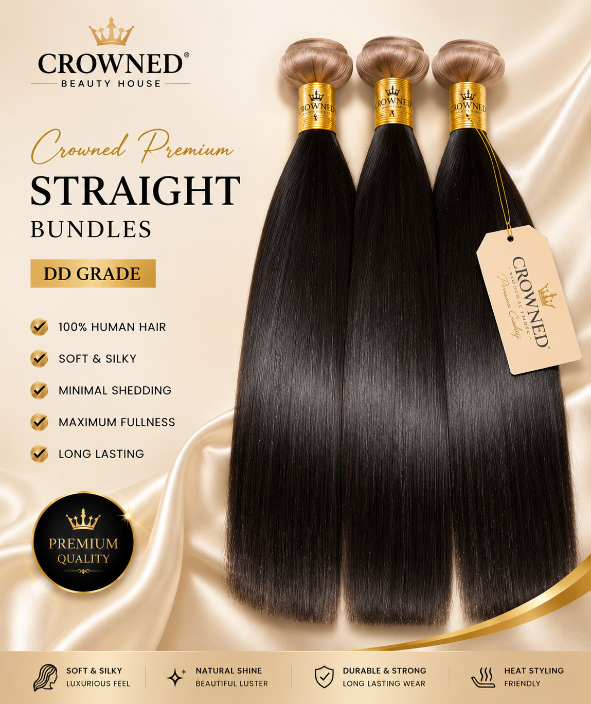 Crowned Premium Bundle - Straight