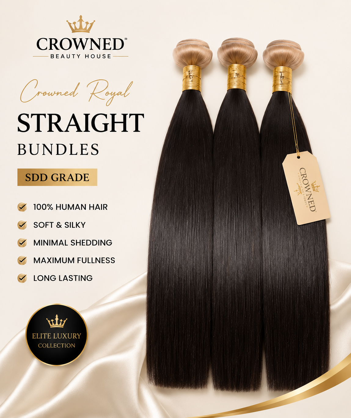 Crowned Royal Bundle - Straight